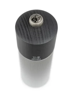 Peugeot Saveurs Line Moulin à sel manuel, alu et graphite, 18 cm - 7in -><noscript><img width=