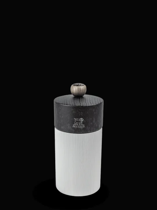 Peugeot Saveurs Line Moulin à sel manuel, alu et graphite, 12 cm - 4,75in -> Envie De Design|Moulins À Sel Et Salières