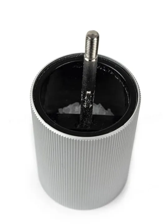 Peugeot Saveurs Line Moulin à sel manuel, alu et graphite, 12 cm - 4,75in -> Envie De Design|Moulins À Sel Et Salières