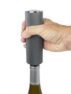Peugeot Saveurs Line preserve electric Pompe à vide electrique pour le vin 100% automatique en aluminium, carbone, 14 cm - 5,5 in -><noscript><img width=