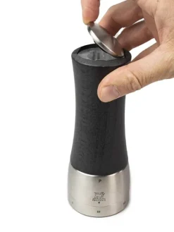 Peugeot Saveurs Madras Moulin à sel manuel en bois et inox, u'select, , 21 cm- 8" -><noscript><img width=