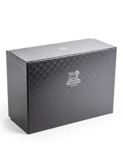 Peugeot Saveurs Maestro Bar à poivres - moulin à poivre u'select accompagné de 3 grands crus de poivres, de 3 réservoirs interchangeables, gris roche -><noscript><img width=