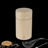 Peugeot Saveurs Naka moulin à graines de lin en bois naturel 11 cm - 4,5‘‘ -> Envie De Saveurs|Moulins Expert