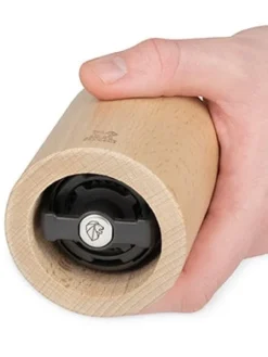 Peugeot Saveurs Naka moulin à graines de lin en bois naturel 11 cm - 4,5‘‘ -> Envie De Saveurs|Moulins Expert