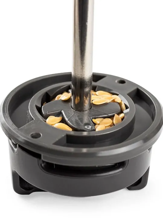 Peugeot Saveurs Naka moulin à graines de lin en bois naturel 11 cm - 4,5‘‘ -> Envie De Saveurs|Moulins Expert