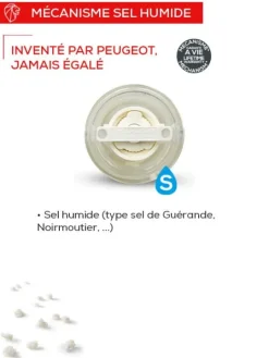 Peugeot Saveurs Nancy Moulin à sel humide manuel en acryl 18 cm -> Envie De Saveurs|Moulins Expert
