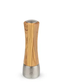Peugeot Saveurs Pack madras bois d'olivier u'select 21 cm Duo de moulins à poivre et à sel u'select 21 cm et ses épices -><noscript><img width=