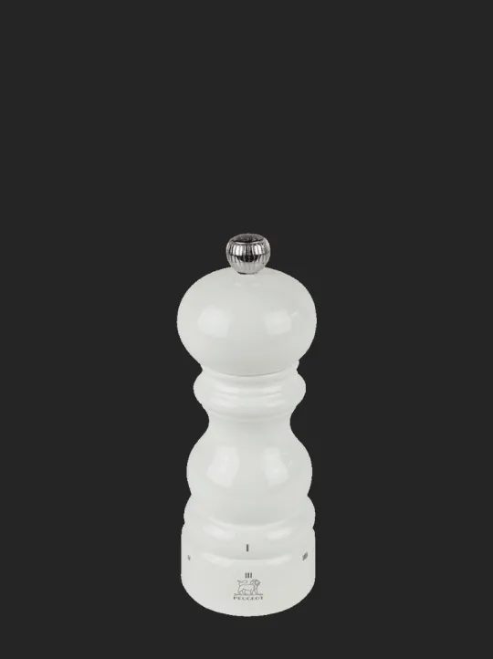Peugeot Saveurs Pack parisrama u'select ardoise et ivoire 15cm Duo de moulins à poivre et à sel en bois u'select avec entonnoir inox -> Duos Et Combi 2 En 1|Moulins À Sel Et Salières