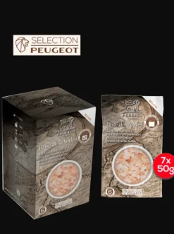 Peugeot Saveurs Pack parisrama u'select ardoise et ivoire 15cm Duo de moulins à poivre et à sel en bois u'select avec entonnoir inox -><noscript><img width=