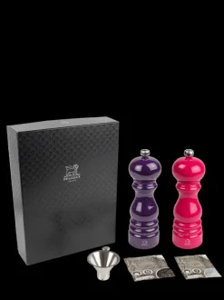 Peugeot Saveurs Pack ParisRama u'Select Aubergine et Rose 18 cm -> Coffrets Cadeaux|Envie De Couleurs