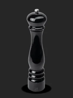 Peugeot Saveurs Paris électrique Moulin à sel électrique en bois u'select laqué noir 34 cm - 13,5" -> Moulins À Sel Et Salières