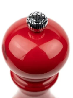 Peugeot Saveurs Paris Moulin à poivre manuel en bois, laqué rouge passion, 22 cm - 9in -><noscript><img width=