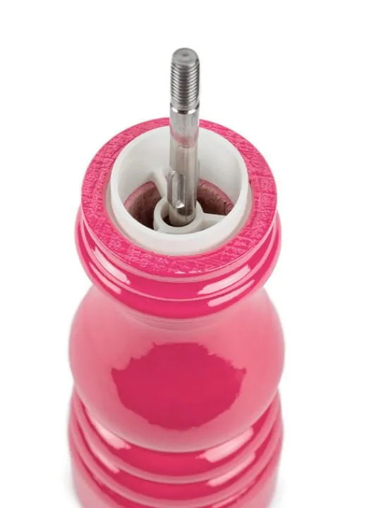 Peugeot Saveurs Paris Moulin à sel manuel en bois laqué, rose bonbon, 18 cm - 7in. -> Idées Cadeaux -50€|Moulins À Sel Et Salières