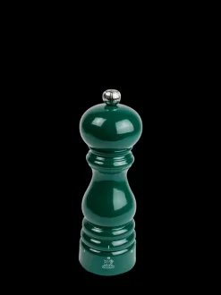 Peugeot Saveurs Paris u'select Moulin à poivre manuel u'select en bois laqué, vert forêt, 18 cm - 7in -> Idées Cadeaux -100€|Envie De Couleurs