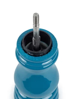 Peugeot Saveurs Paris u'select Moulin à poivre manuel u'select en bois laqué, bleu pacifique, 18 cm - 7in -><noscript><img width=