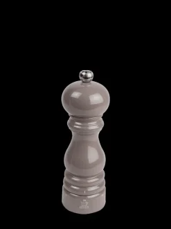 Peugeot Saveurs Paris u'select Moulin à poivre manuel u'select en bois laqué, gris taupe, 18 cm - 7in -> Idées Cadeaux -100€|Envie De Couleurs