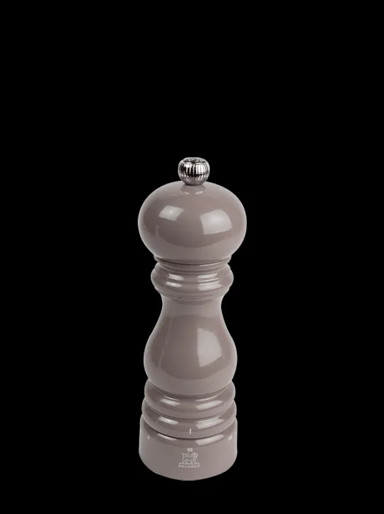 Peugeot Saveurs Paris u'select Moulin à poivre manuel u'select en bois laqué, gris taupe, 18 cm - 7in -> Idées Cadeaux -100€|Envie De Couleurs