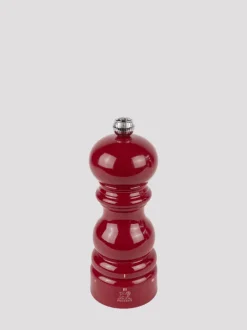 Peugeot Saveurs Paris u'select Moulin à poivre manuel u'select en bois laqué, rouge passion, 15 cm - 6in -> Idées Cadeaux -50€|Envie De Couleurs