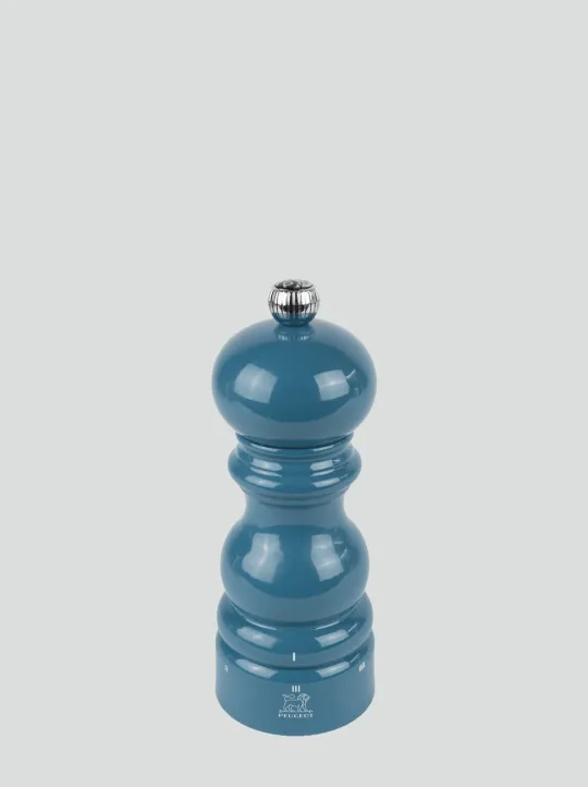 Peugeot Saveurs Paris u'select Moulin à poivre manuel u'select en bois laqué, bleu pacifique, 15 cm - 6 in -> Envie De Couleurs|Envie De Saveurs