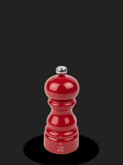 Peugeot Saveurs Paris u'select Moulin à sel manuel en bois, u'select, laqué rouge passion, 12 cm - 5in -><noscript><img width=