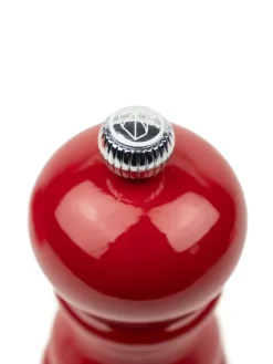 Peugeot Saveurs Paris u'select Moulin à sel manuel en bois, u'select, laqué rouge passion, 12 cm - 5in -><noscript><img width=