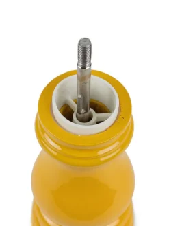 Peugeot Saveurs Paris u'select Moulin à sel manuel u'select en bois laqué, safran, 18 cm - 7in -><noscript><img width=
