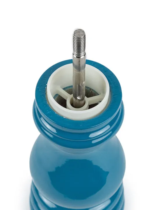 Peugeot Saveurs Paris u'select Moulin à sel manuel u'select en bois laqué, bleu pacifique, 18 cm - 7in -> Idées Cadeaux -100€|Envie De Couleurs
