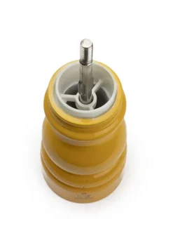 Peugeot Saveurs Paris u'select Moulin à sel manuel u'select en bois laqué, safran, 15 cm - 6 in -><noscript><img width=