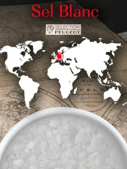 Peugeot Saveurs Sel blanc Pack de 2 étuis de gros sel de cuisine -> Idées Cadeaux -50€|Envie De Saveurs