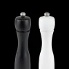 Peugeot Saveurs Tahiti Duo de moulins à poivre et à sel manuels en bois couleur noir mat et blanc mat 20 cm -> Duos Et Combi 2 En 1|Moulins À Sel Et Salières