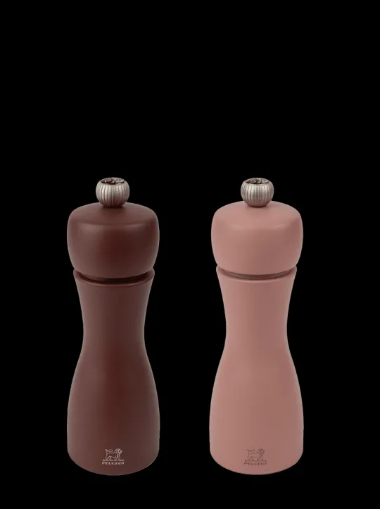 Peugeot Saveurs Tahiti Duo de moulins à poivre et à sel manuels en bois, , 15 cm -> Idées Cadeaux -100€|Envie De Couleurs