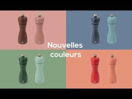 Peugeot Saveurs Tahiti Duo de moulins à poivre et à sel manuels en bois, , 15 cm -> Idées Cadeaux -100€|Envie De Couleurs