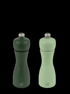 Peugeot Saveurs Tahiti Duo de moulins à poivre et à sel manuels en bois, , 15 cm -> Envie De Couleurs|Duos Et Combi 2 En 1