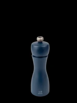 Peugeot Saveurs Tahiti Moulin à poivre manuel en bois, 15 cm, bleu -> Envie De Couleurs|Moulins À Poivre