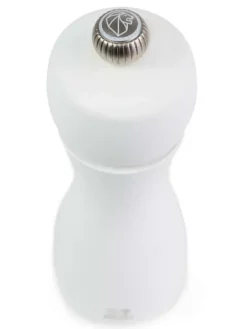 Peugeot Saveurs Tahiti Moulin à sel manuel en bois couleur blanc mat 20 cm -><noscript><img width=