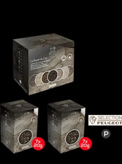 Peugeot Saveurs Tan hoi Pack de 2 étuis de poivres tan hoi -> Idées Cadeaux -50€|Envie De Saveurs