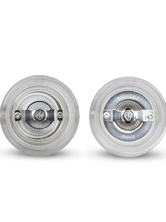 Peugeot Saveurs Vittel Duo de moulins à poivre et à sel manuels en acryl 16 cm -> Duos Et Combi 2 En 1|Moulins À Sel Et Salières